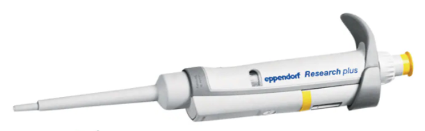 Research plus 单道可调量程移液器 , 含吸头, 20-200 ul, 黄色