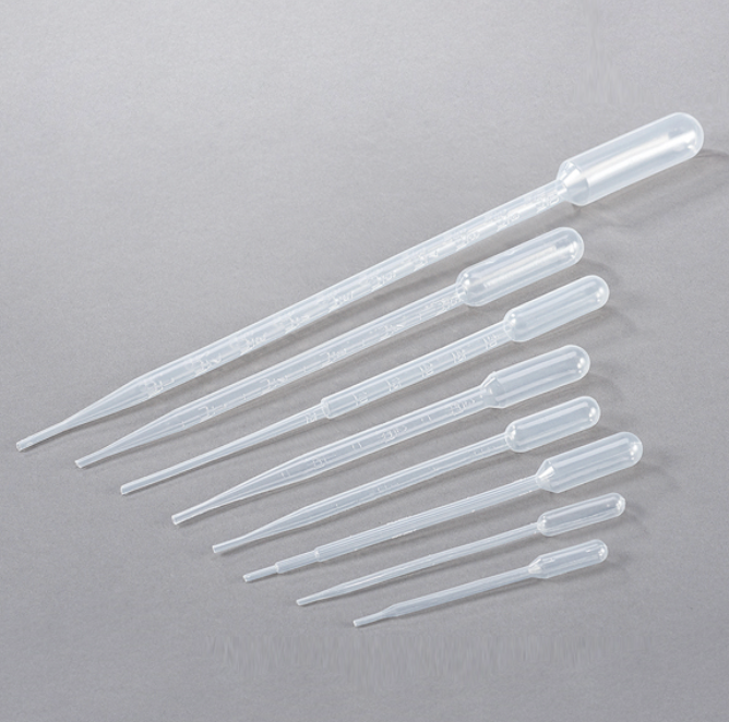 巴氏吸管 未灭菌/散装 3ml 100支/包，编号CC-5026-05，刻度容量(ml)3，全长(mm)155，品牌：AS ONE/亚速旺